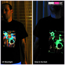 "Merlin" UV-Blacklight & Glow-In-The-Dark Mens T-shirt